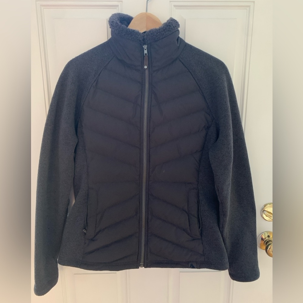 L.L. Bean Women’s Fleece with puffer details